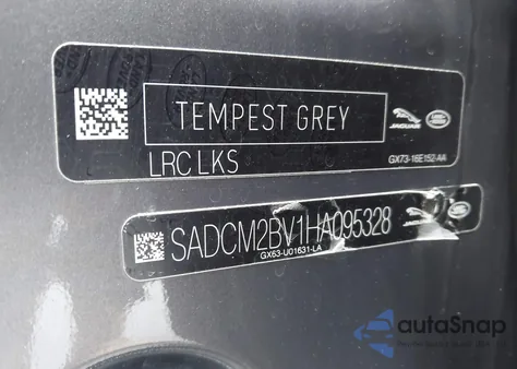 2017 Jaguar F-Pace S из США, поврежденный, VIN SADCM2BV1HA095328